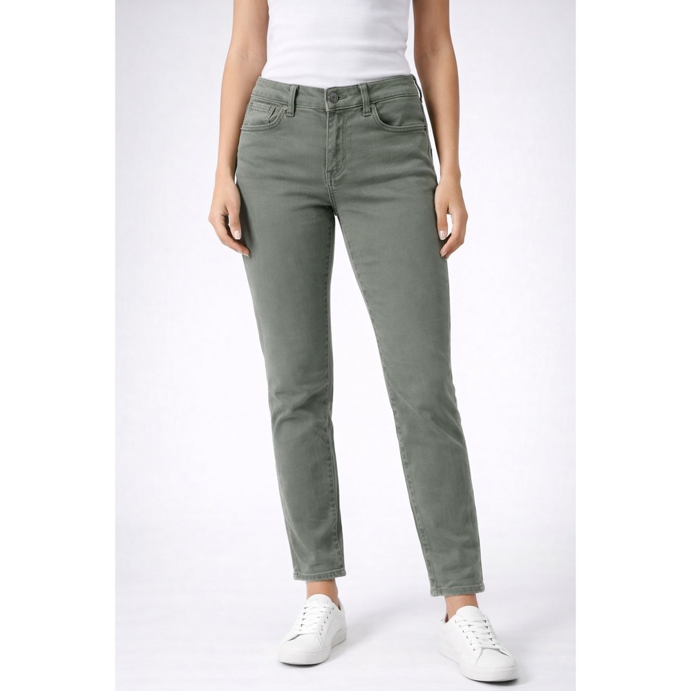 American Eagle Jegging Green Super Stretch Jeans Women's size 4 Regular